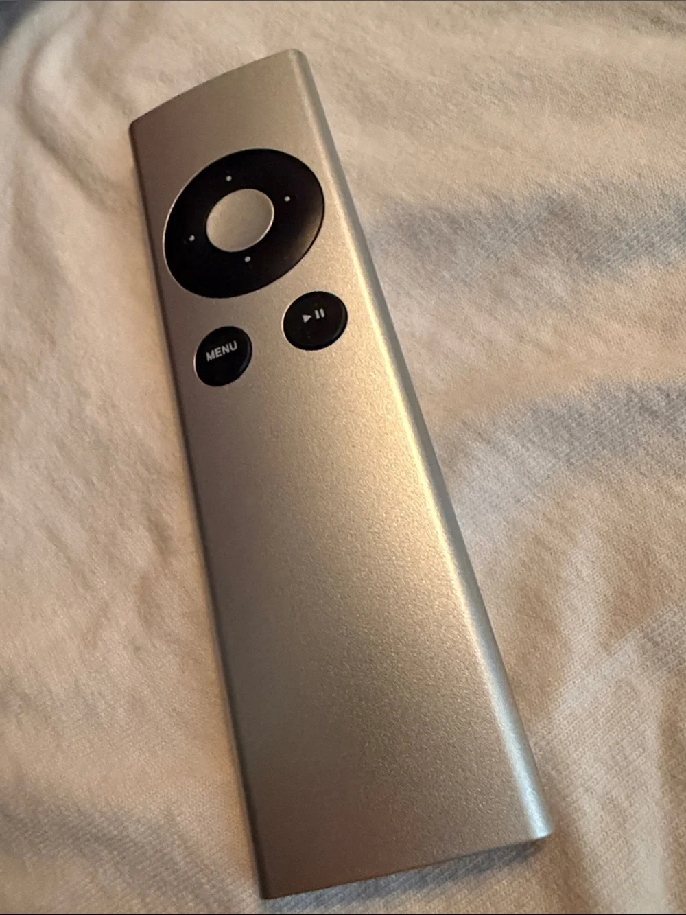 Apple 2nd gen TV Media Streamer - Black with Silver Remote. A1378